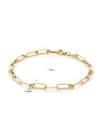 Jackie Gold Jackie Gold 14KY Pirouette Boxlink Bracelet