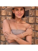 Jackie Gold Jackie Gold 14KY Pirouette Boxlink Bracelet