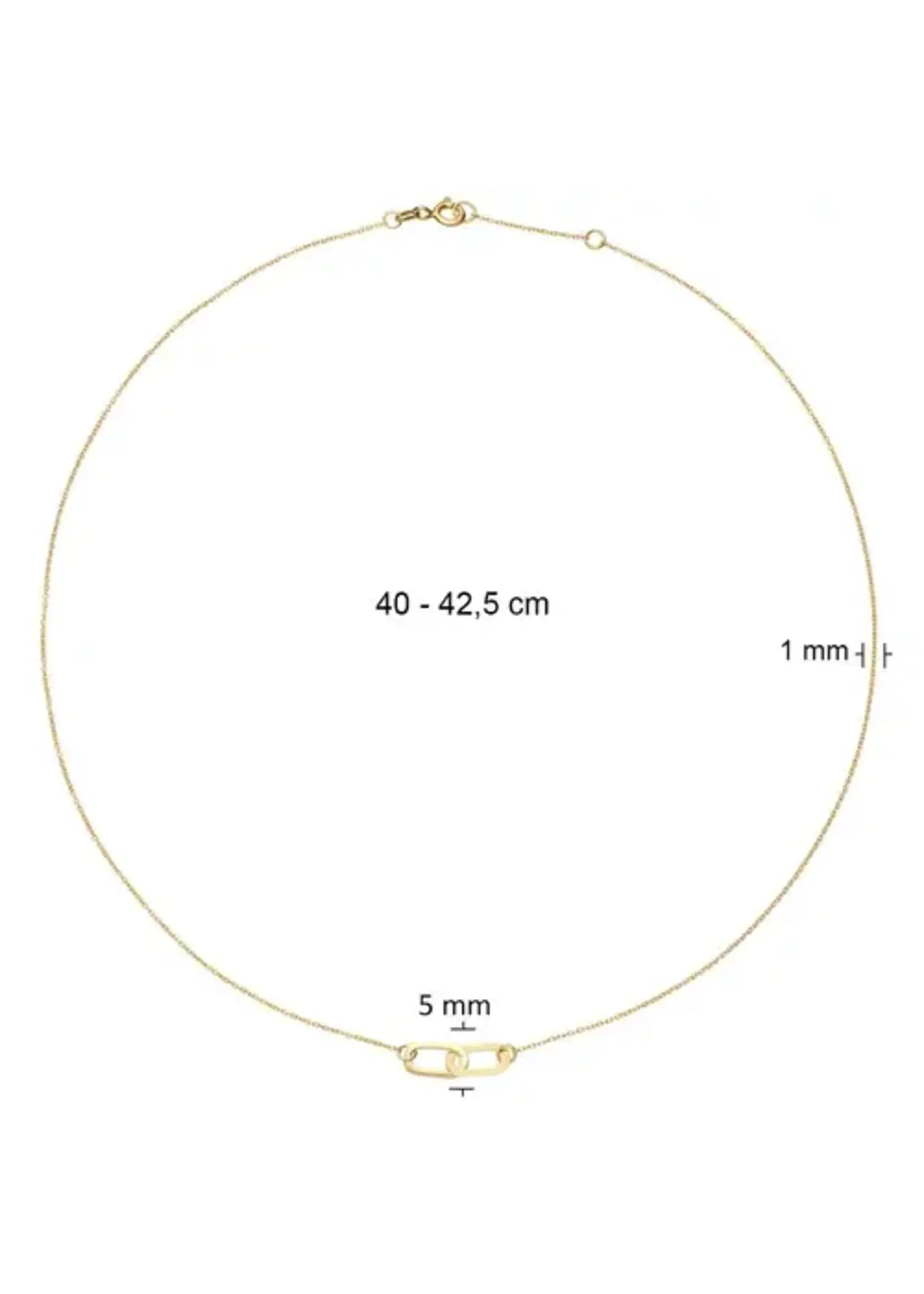 Jackie Gold 14KY Venezia Necklace