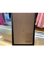 Jackie Gold Jackie Gold 14KY Twisted Heart Necklace