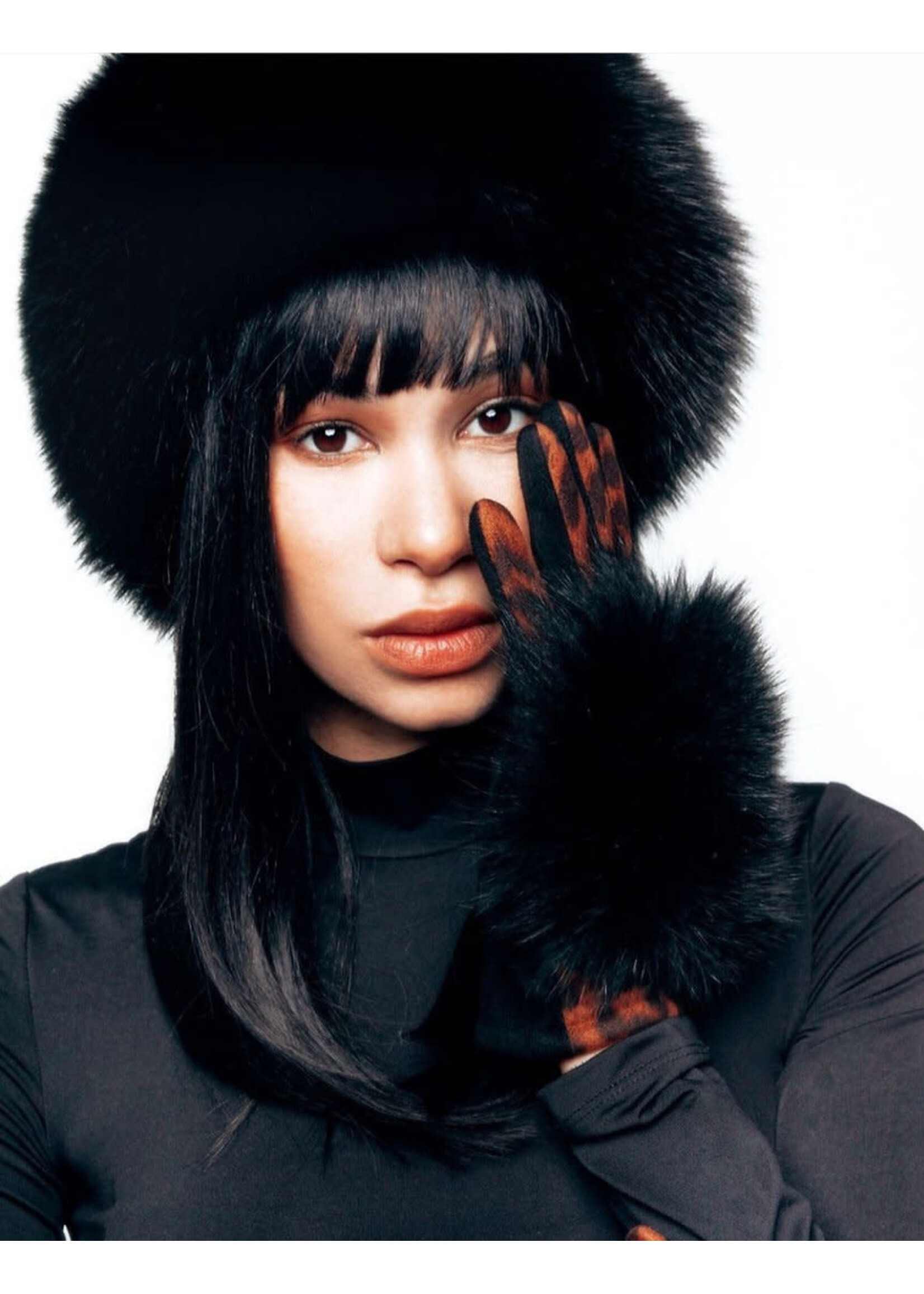 Mitchie's Matching Collection Mitchie's Woven Gloves with Fur Trim