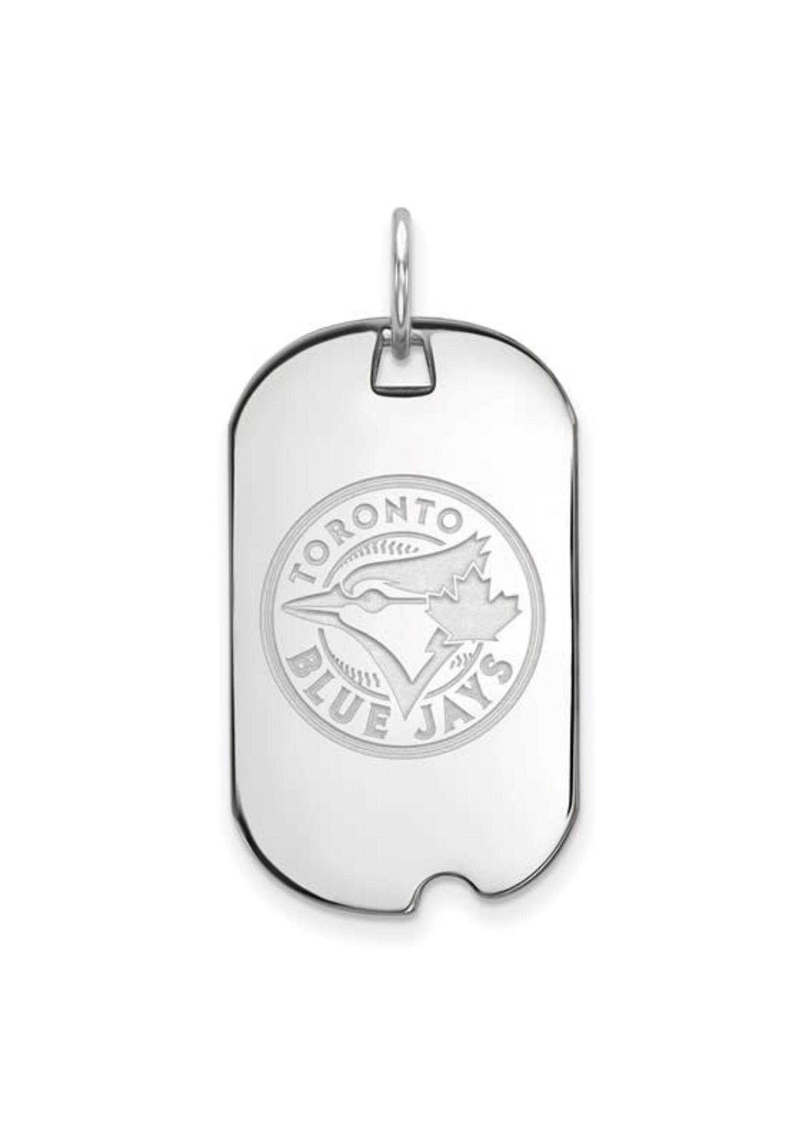 Quality Gold SS RD Toronto Blue Jays Dog Tag Pendant