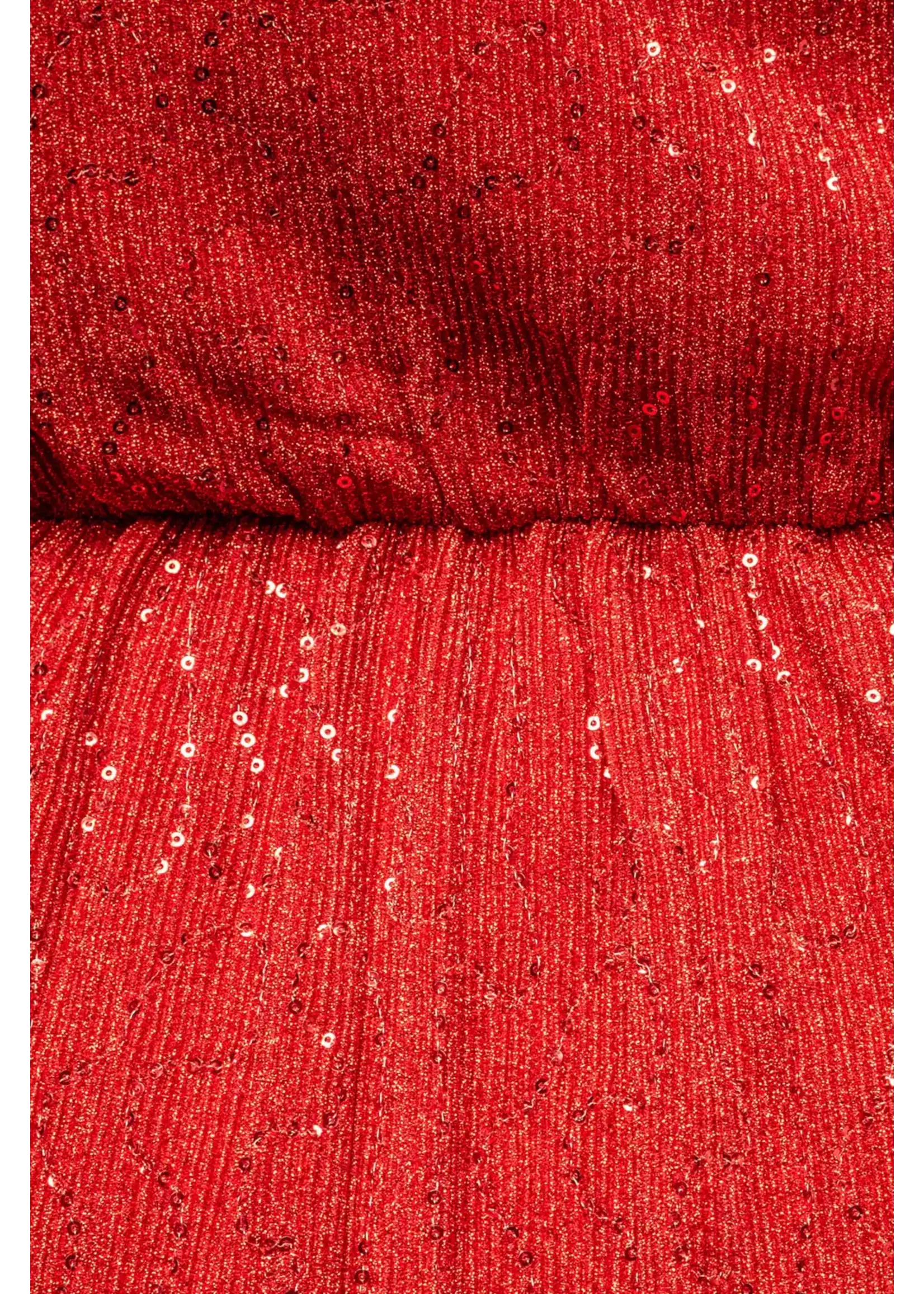 Pipa Evita Red Pleated Dress