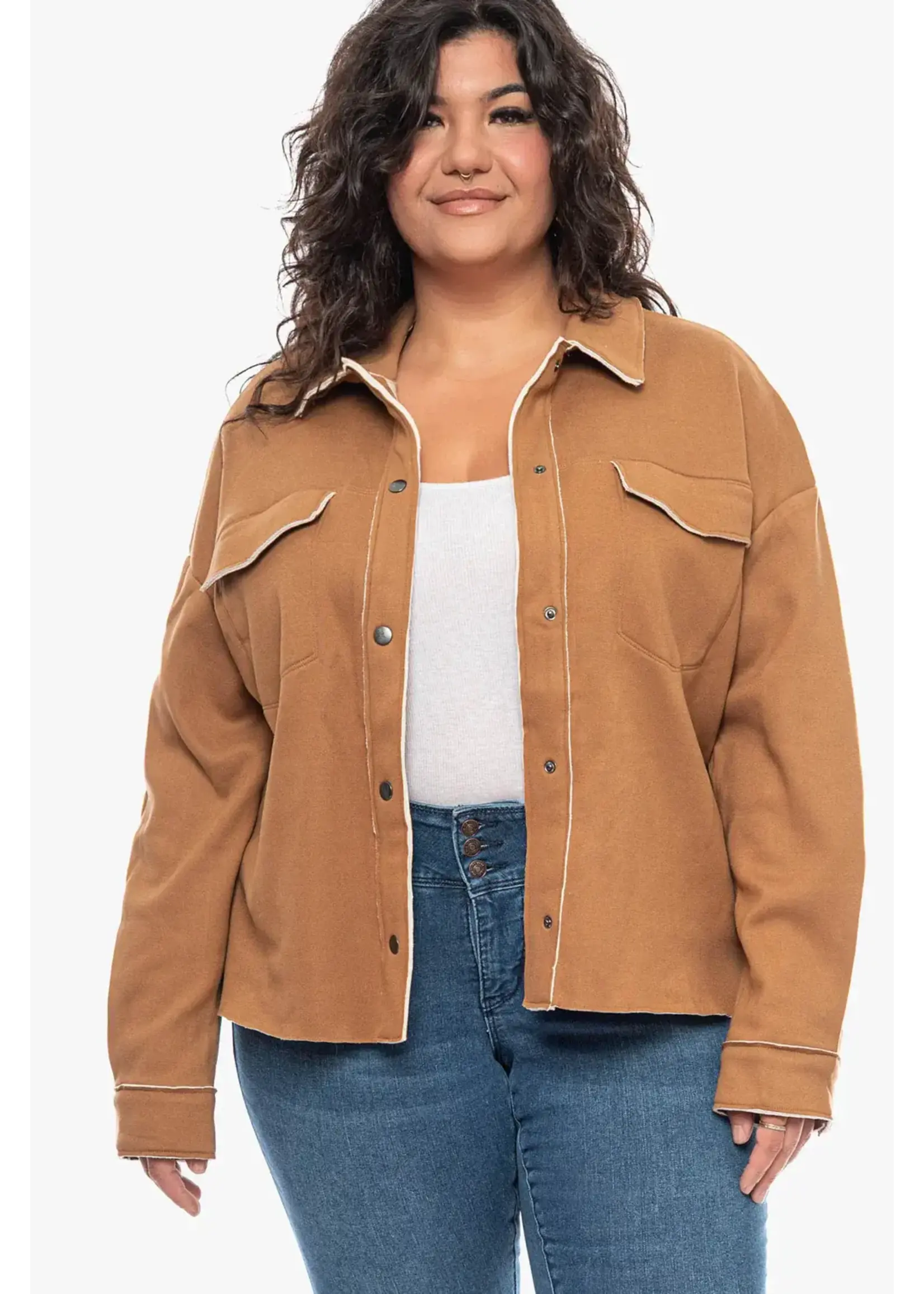 Pipa Fashion Pipa Taya Snap- Button Jacket