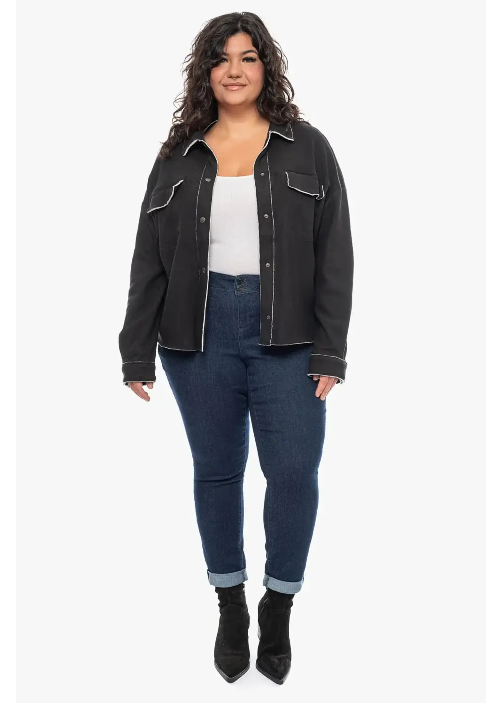 Pipa Taya Snap- Button Jacket