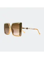 Jimmy Crystal New York JC Arya Oversized Sunglasses