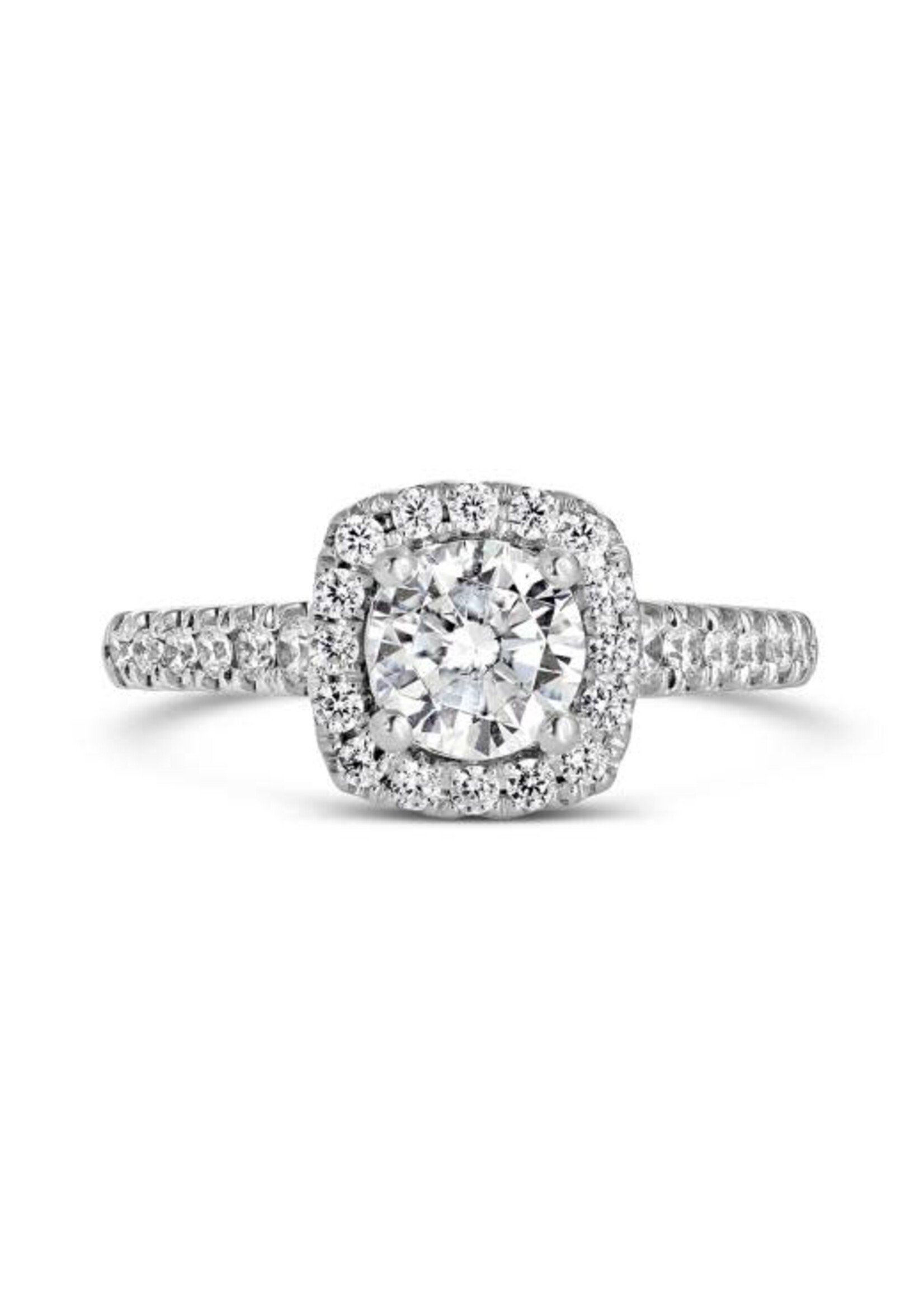 Vintage Vintage 14k Diamond Halo SZ5.5