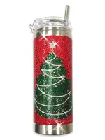 Jacqueline Kent JK Christmas tree tumbler