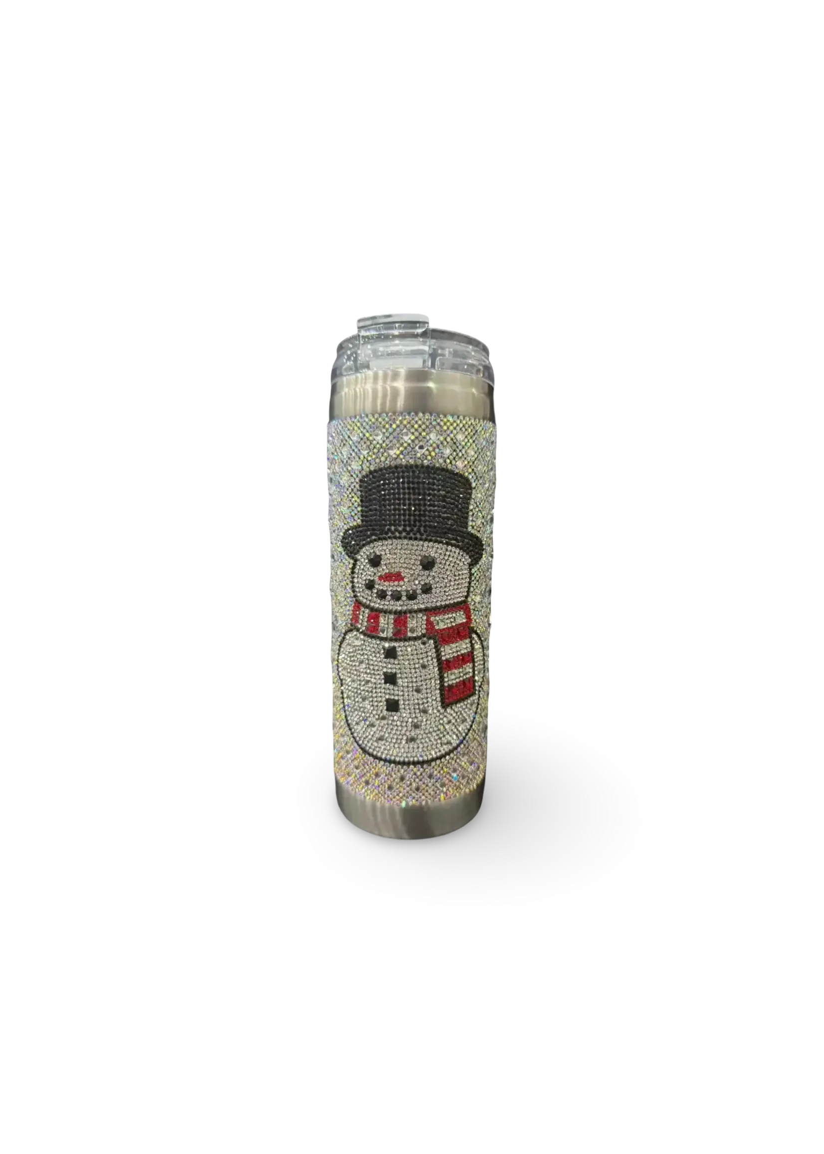 Jacqueline Kent JK Tumbler Crystal Snowman