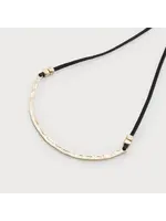 Caracol Caracol Hammered Metal Neck on Cord