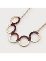 Caracol Caracol Multi Ring Necklace