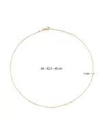 Jackie Gold Jackie Gold 14KY Triple Bar Necklace