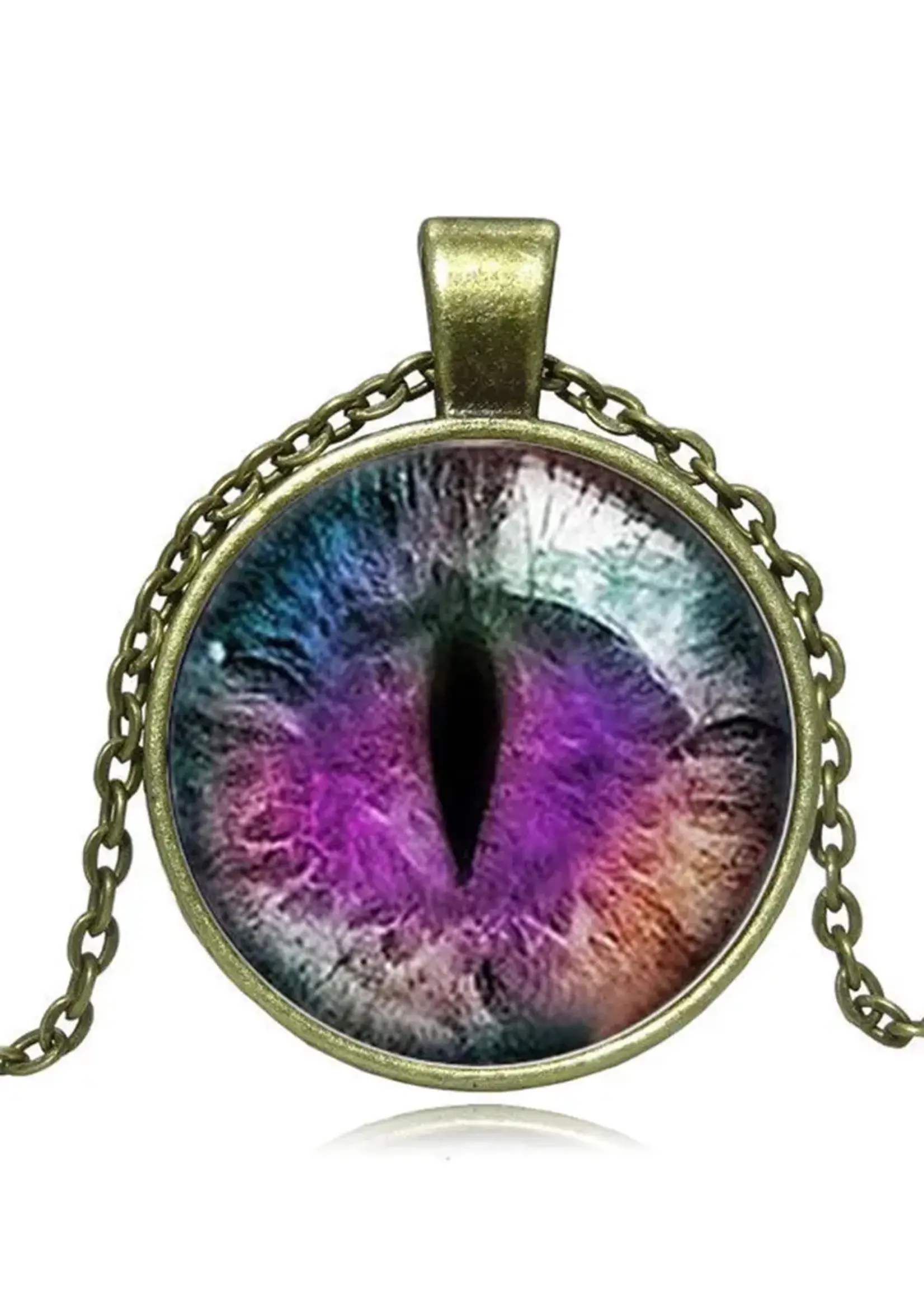 Brooch Dragon Eye Vintage Inspired