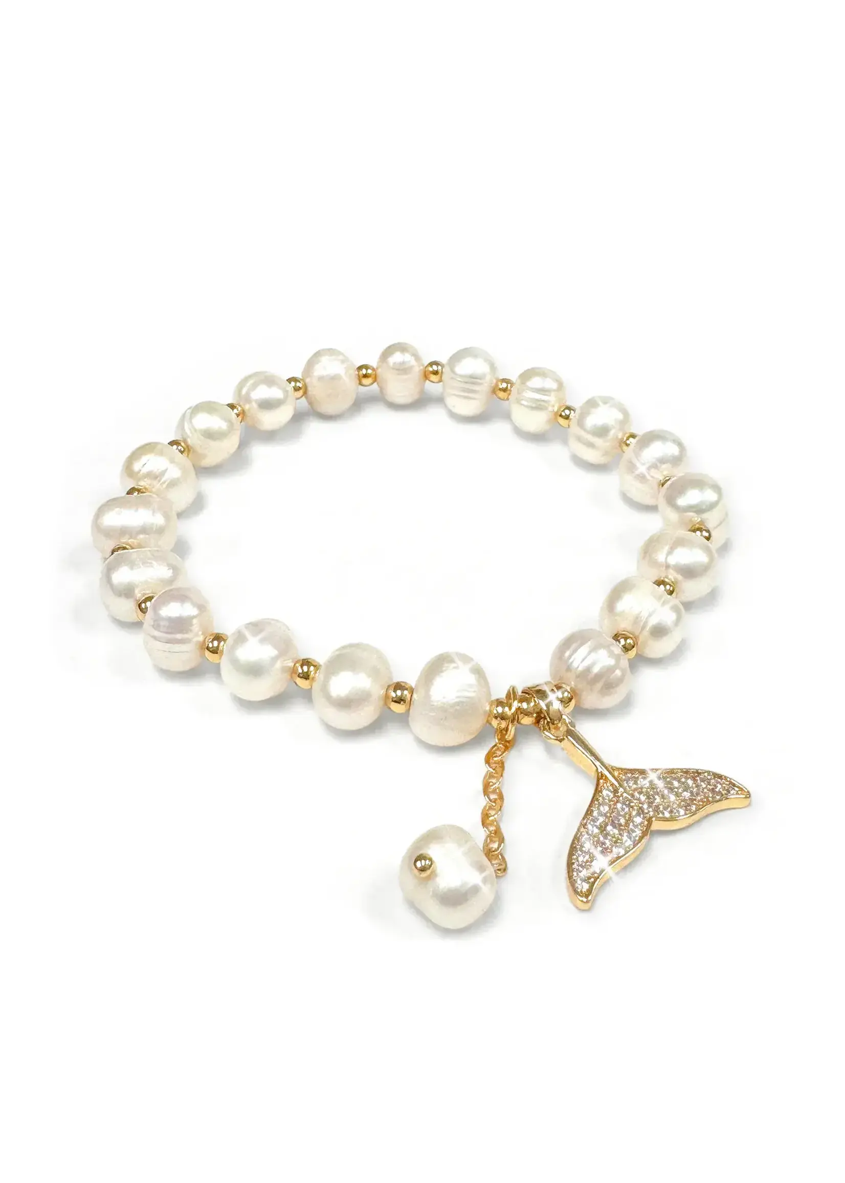 Jacqueline Kent JK Bracelet Golden Pearl