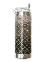 Jacqueline Kent JK Midnight Mermaid Crystal Tumbler