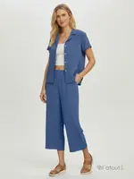 DeVia Devia Short Sleeve Blouse S518T