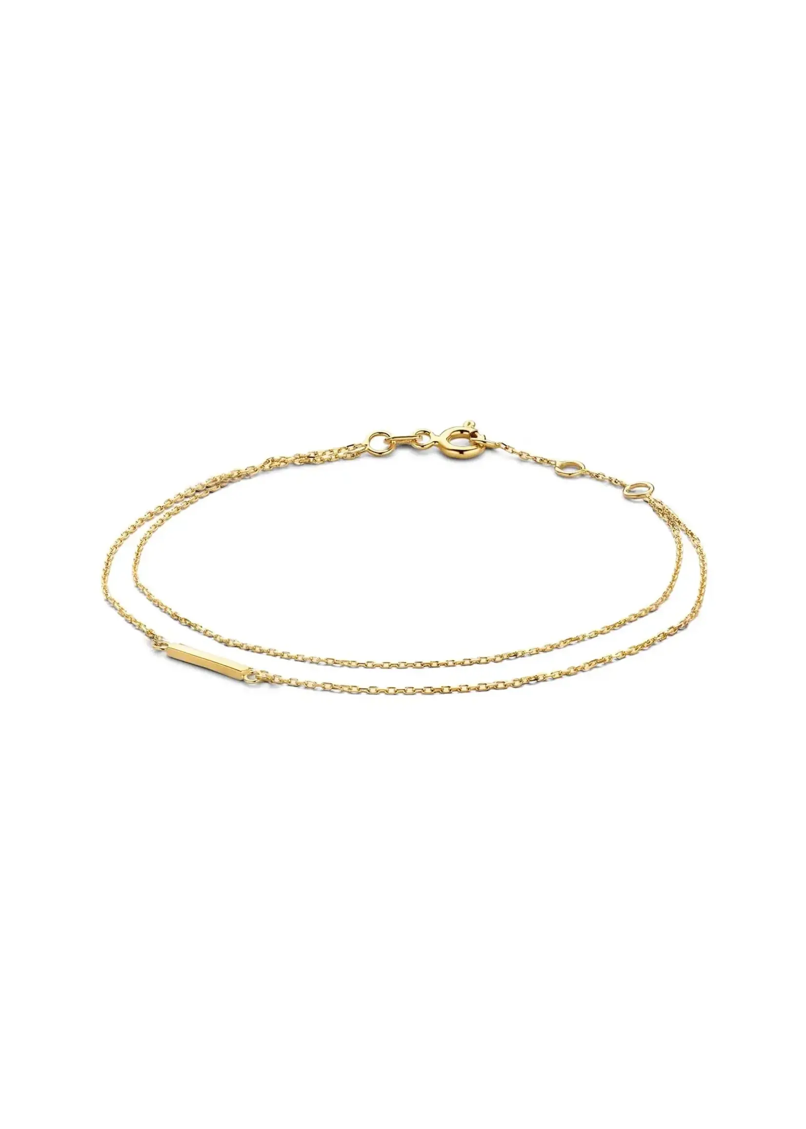 Jackie Gold Jackie Gold Double Trouble Bracelet 585