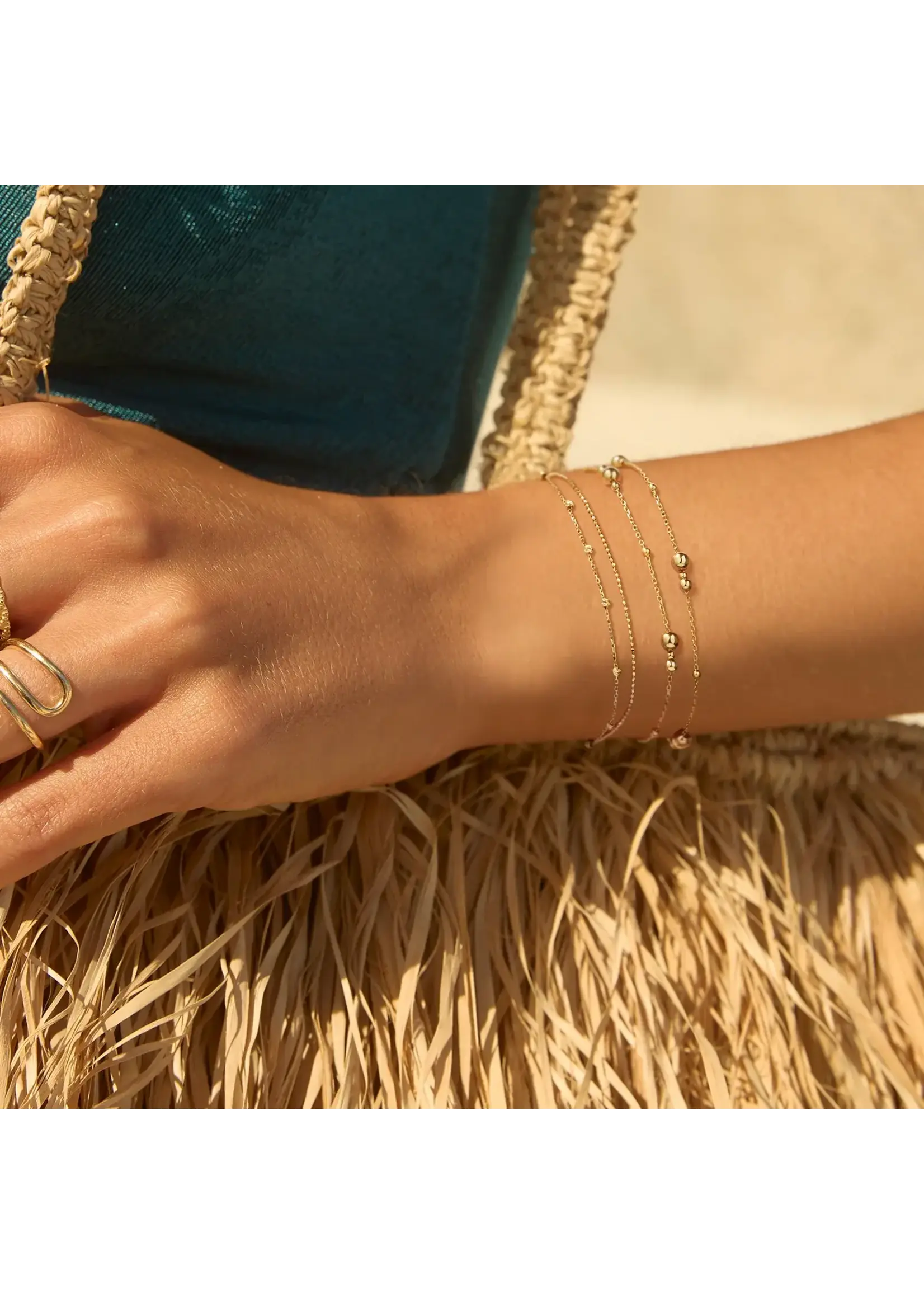 Jackie Gold Jackie Gold Lion's Head Bracelet 585