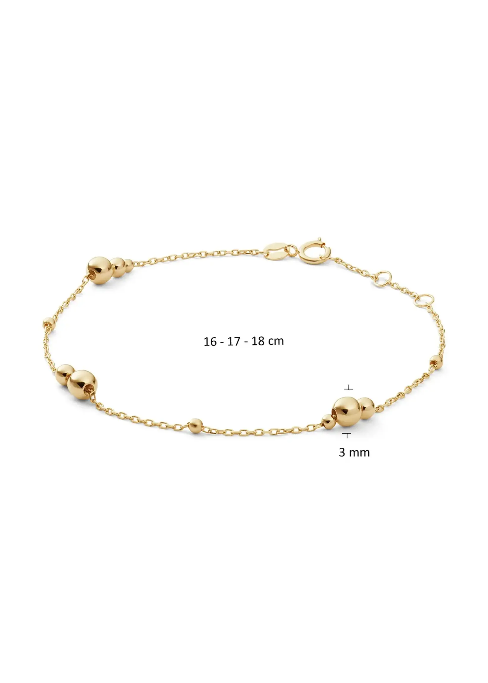 Jackie Gold Jackie Gold Lion's Head Bracelet 585