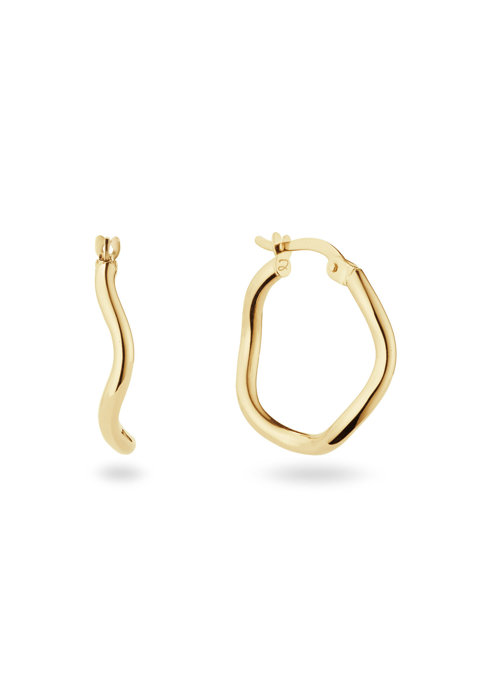 Jackie Gold Jackie Gold Waterfront Hoops 585