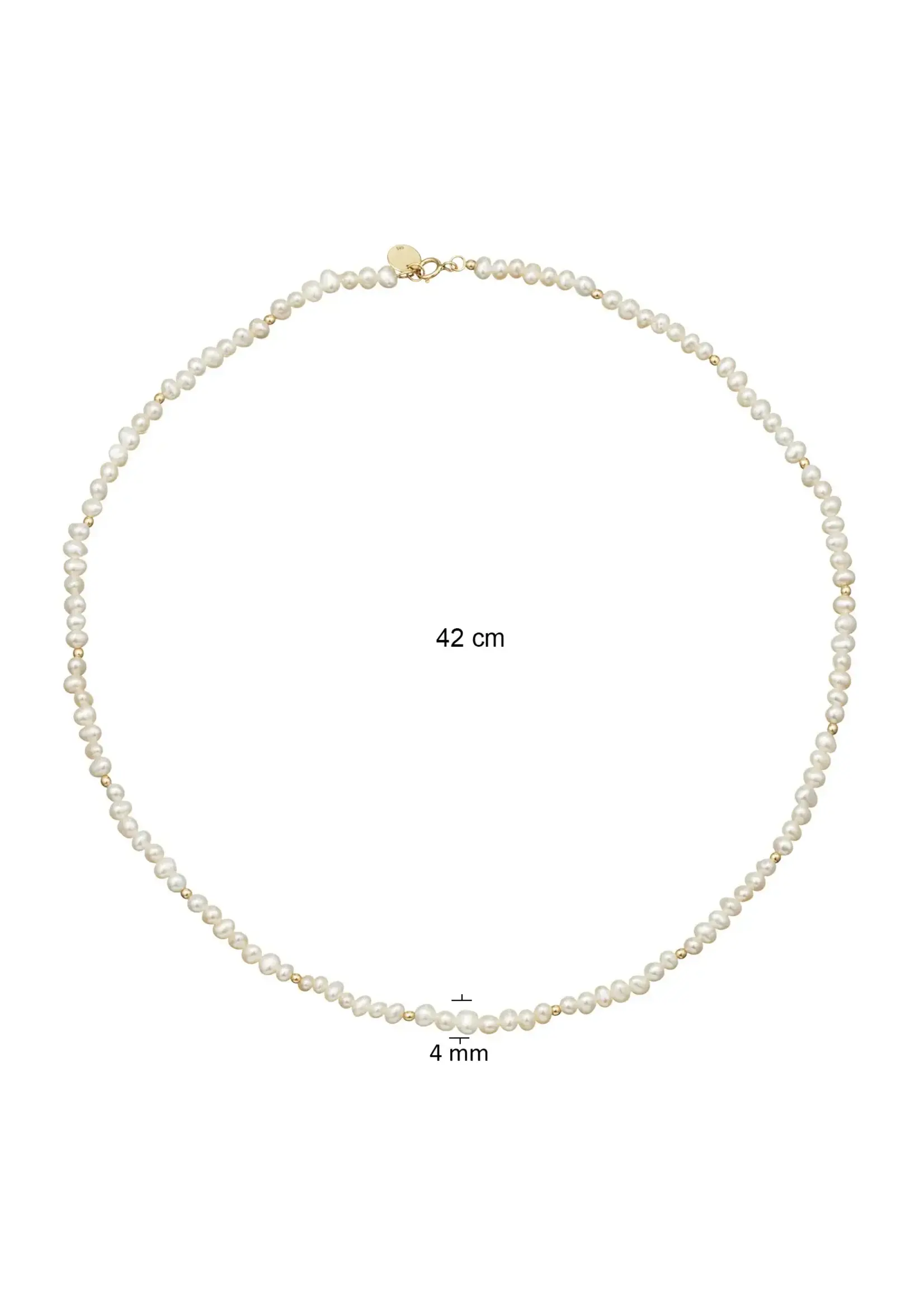 Jackie Gold Jackie Gold Pearl Potion Necklace 585