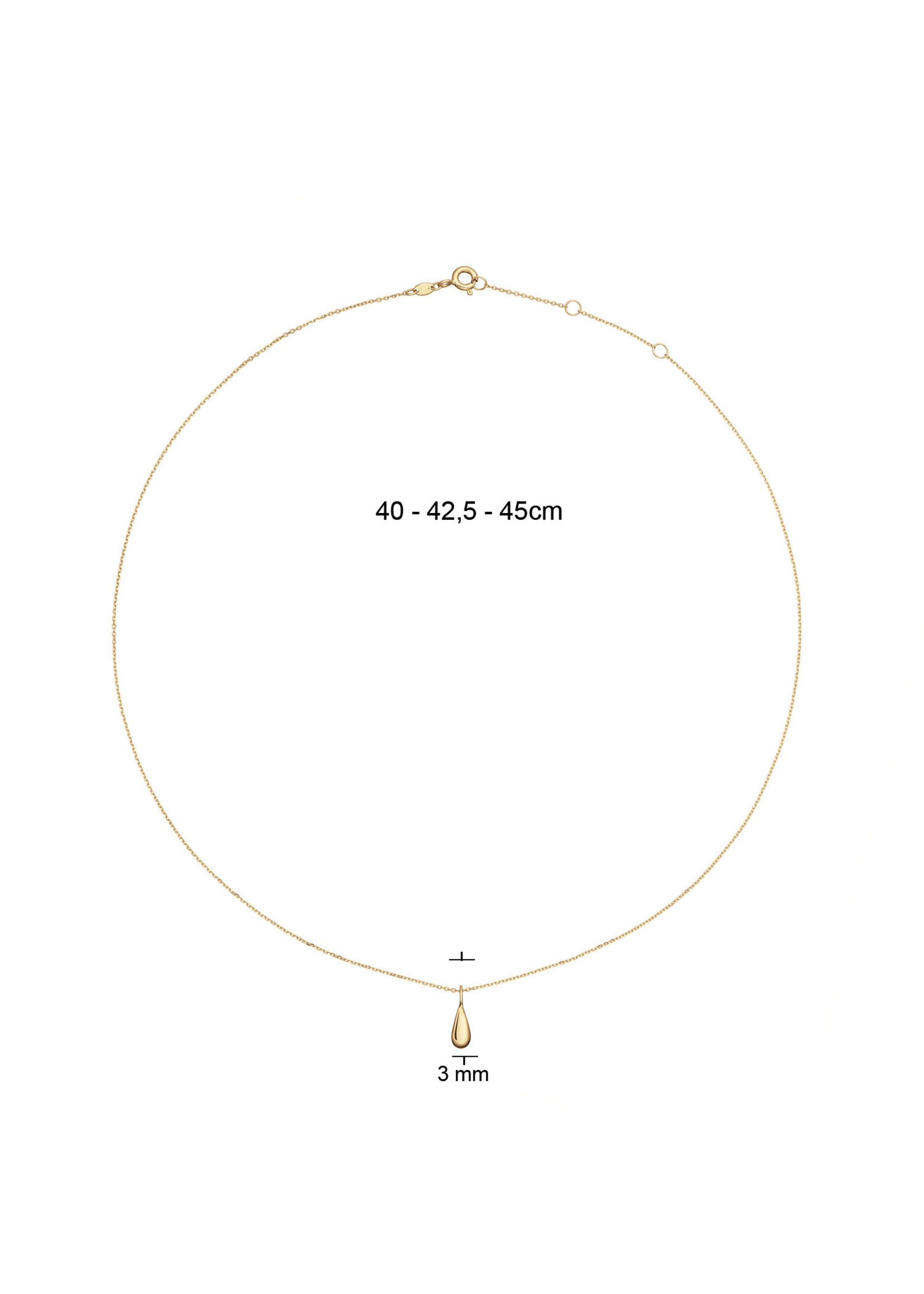 Jackie Gold Jackie Gold San Polo Necklace 585