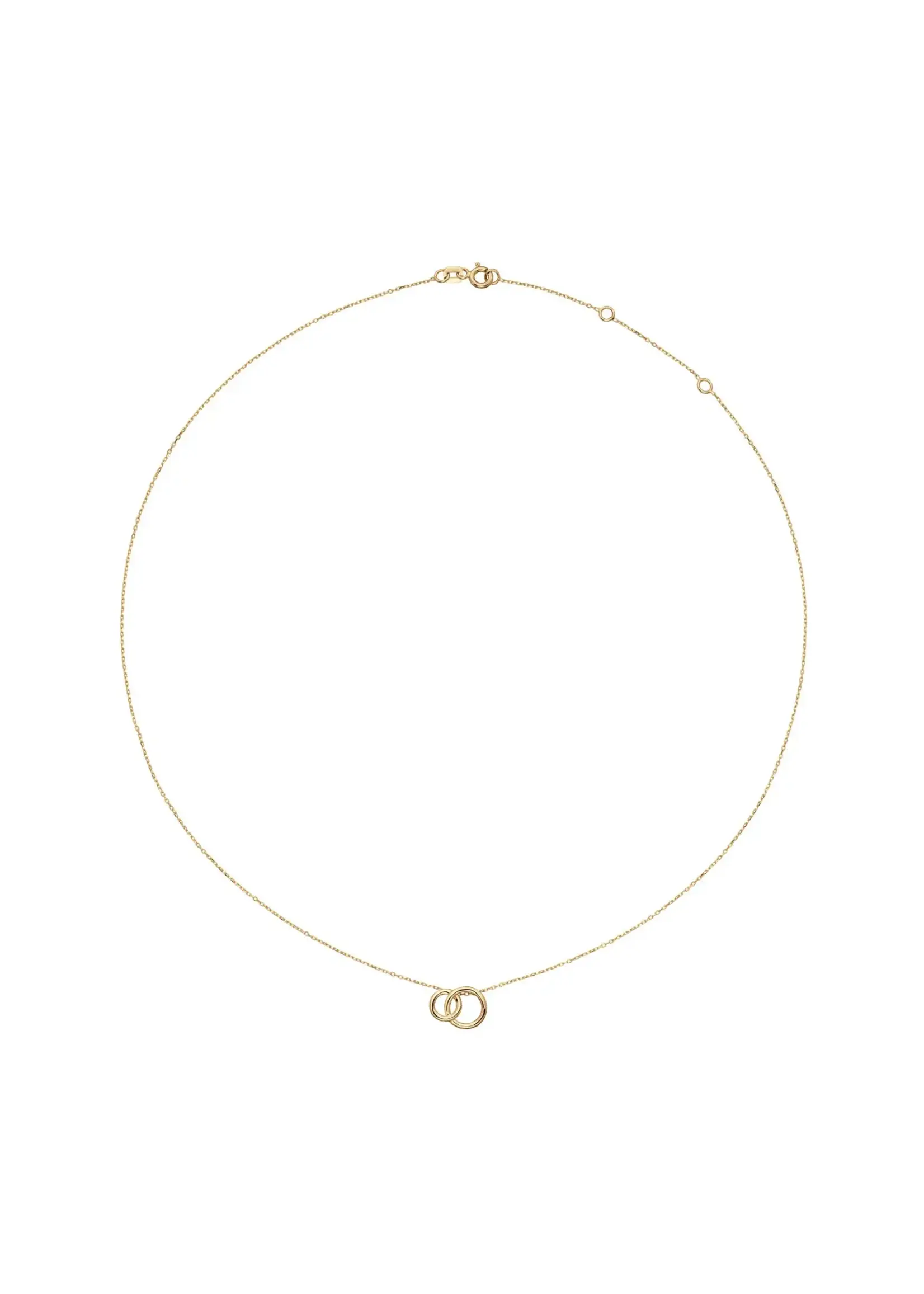 Jackie Gold Jackie Gold Giro Doppio Necklace 585