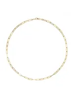 Jackie Gold Jackie Gold Elegant Boxlink Necklace 585