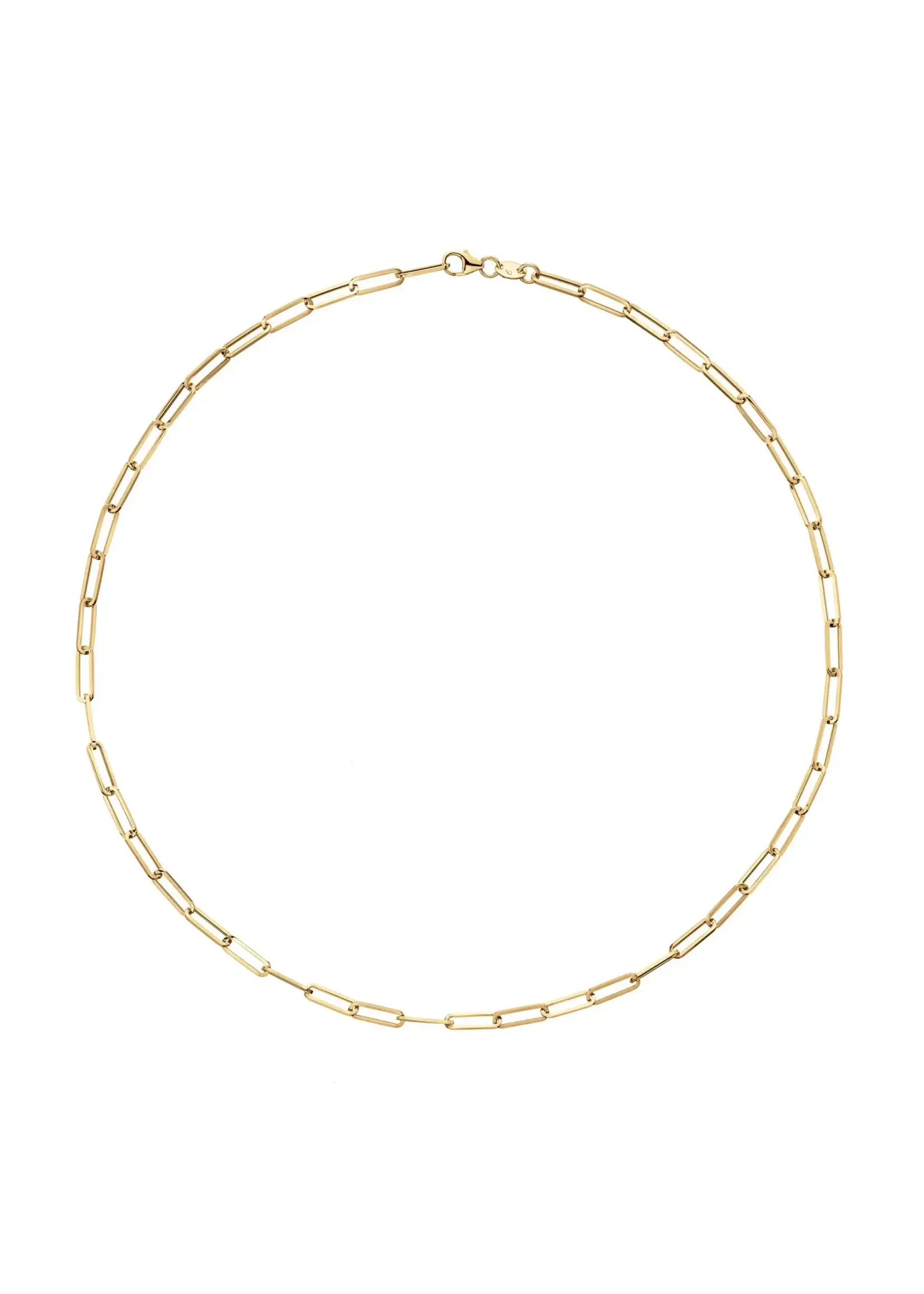 Jackie Gold Jackie Gold Elegant Boxlink Necklace 585