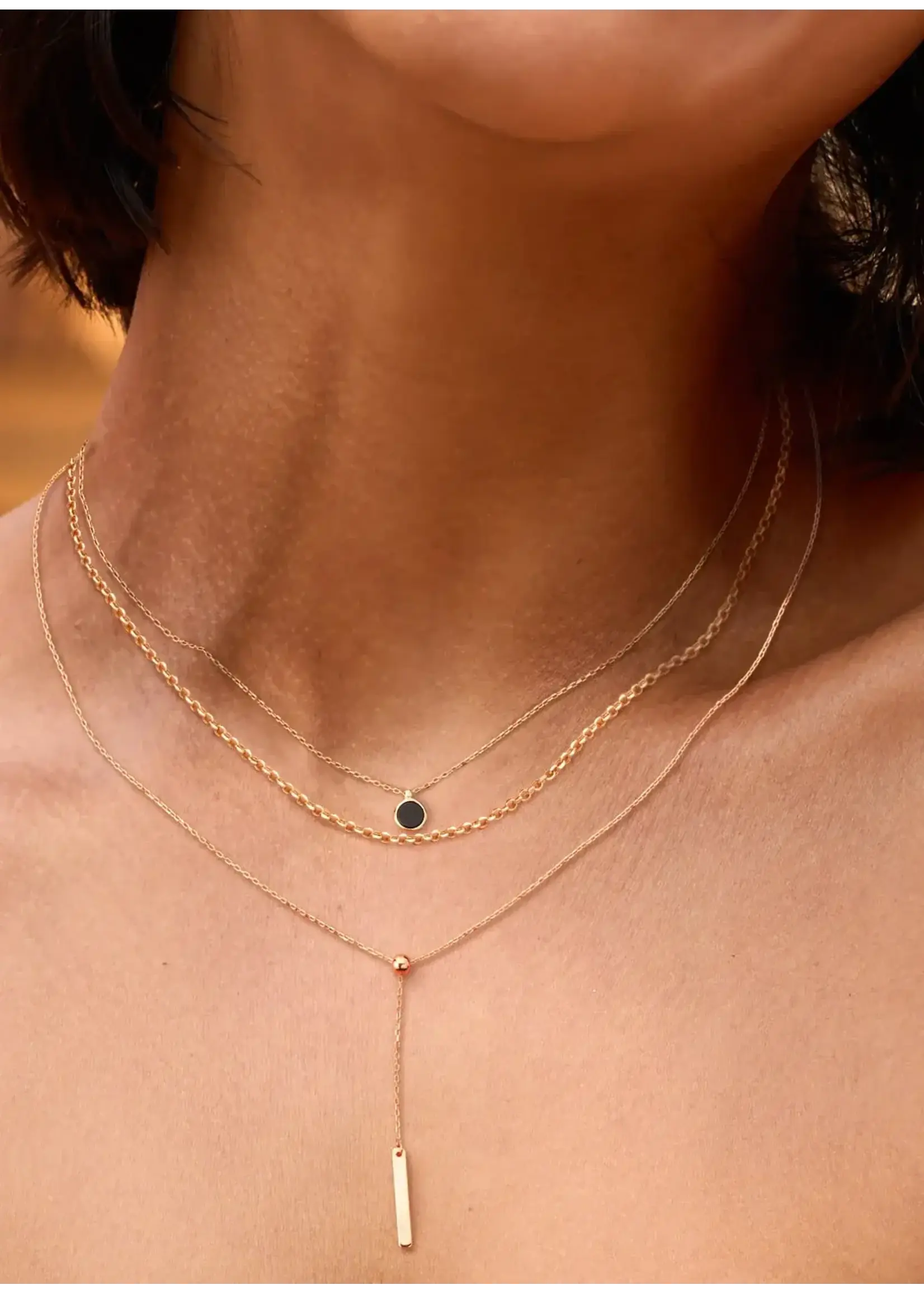 Jackie Gold Jackie Gold Menton Necklace 585
