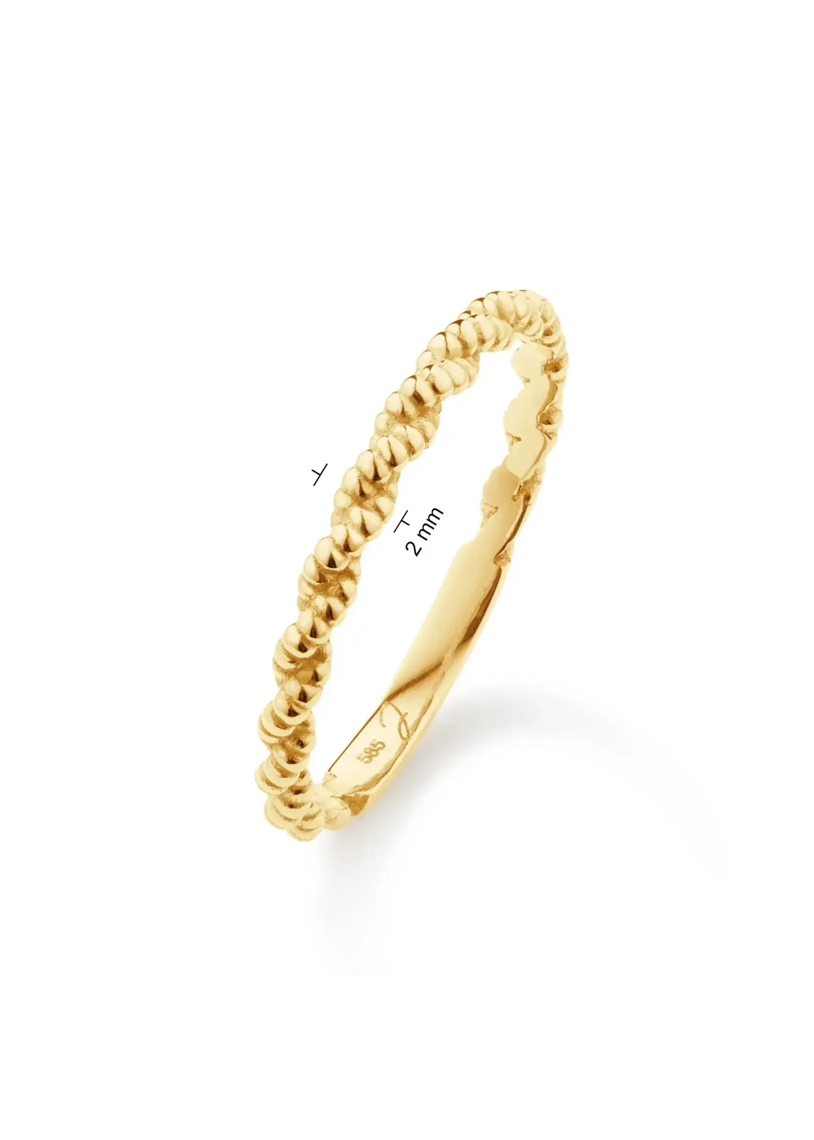 Jackie Gold Jackie Gold Cord Ring .58 585