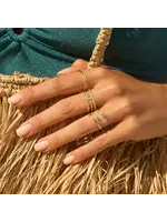 Jackie Gold Jackie Gold Kirstenbosch London Blue Ring 585