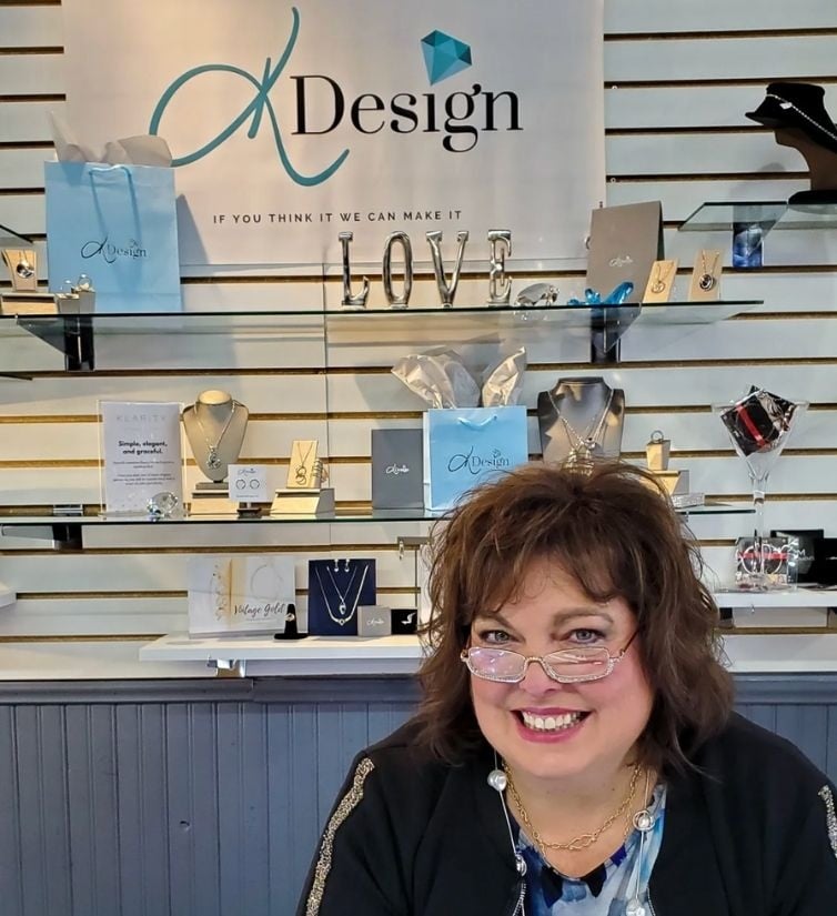 Kim Boudreau, the owner of Kreative Design
