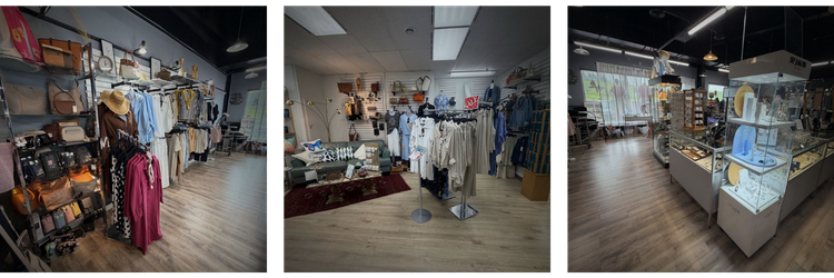 Interior photos of the Kreative Design stores in Sydney Nova Scotia