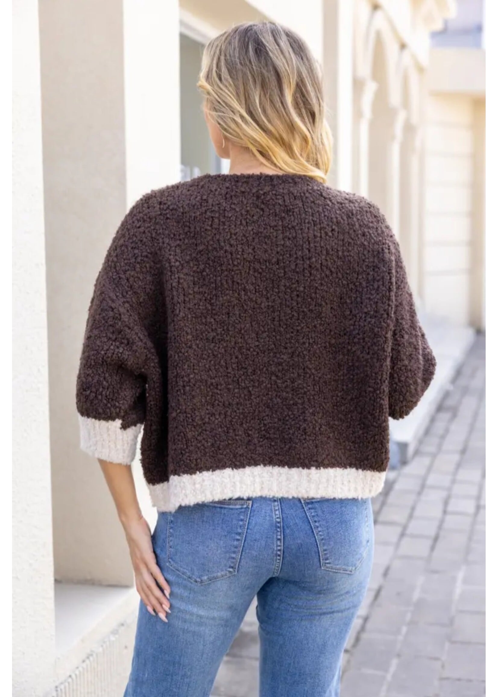 Rosaline Plush Knit Top