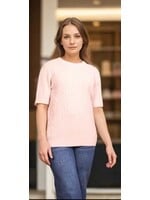 Orange Fashion Village Anastasia's Cable Knit Top