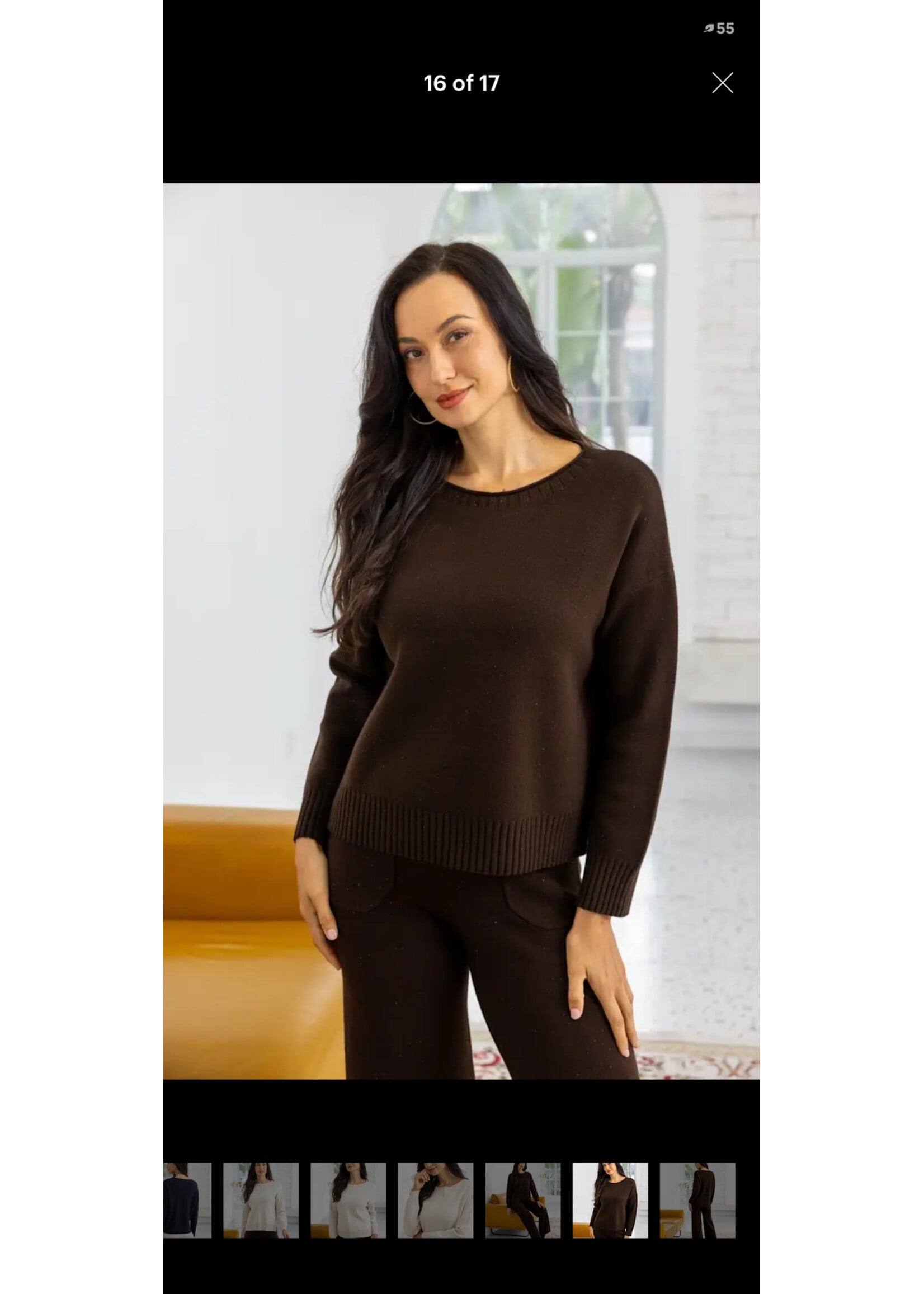 Starlight Shimmer Knit Top