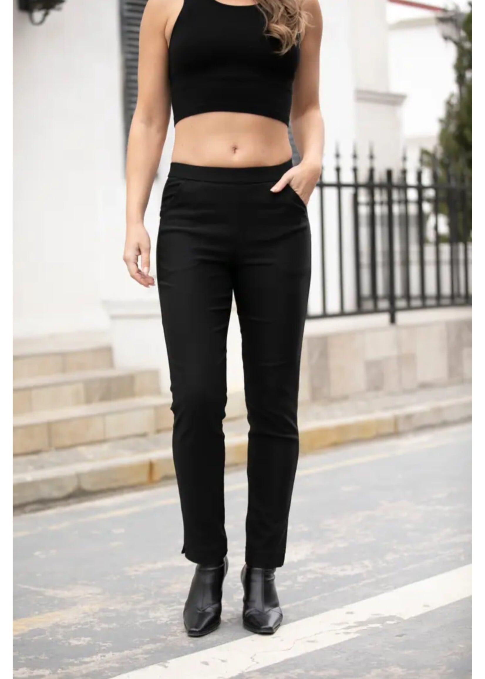 Pull On Straight Leg Pant