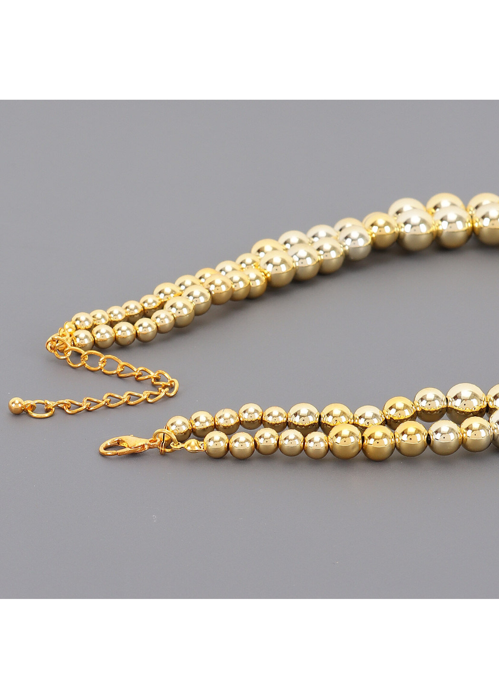 Multi CCB & Pearl Necklace