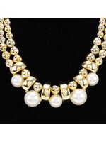Multi CCB & Pearl Necklace