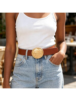 Metal Buckle PU Belt
