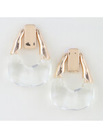 Modern Transparent Loop Earrings