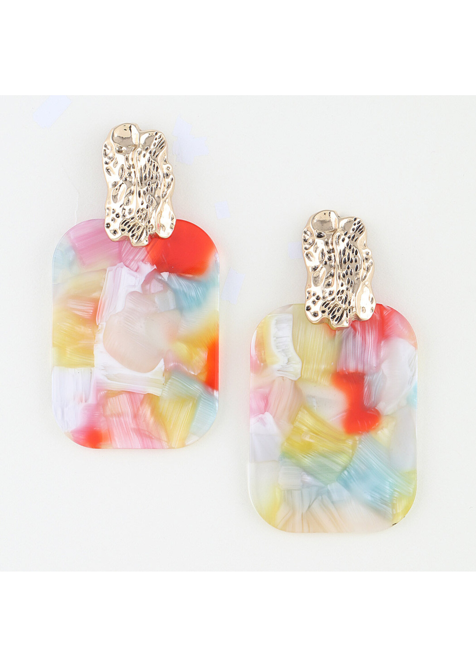 Pastel Grain Fashion Earrings