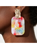 Pastel Grain Fashion Earrings