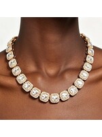 Rhinestone Chain Necklace