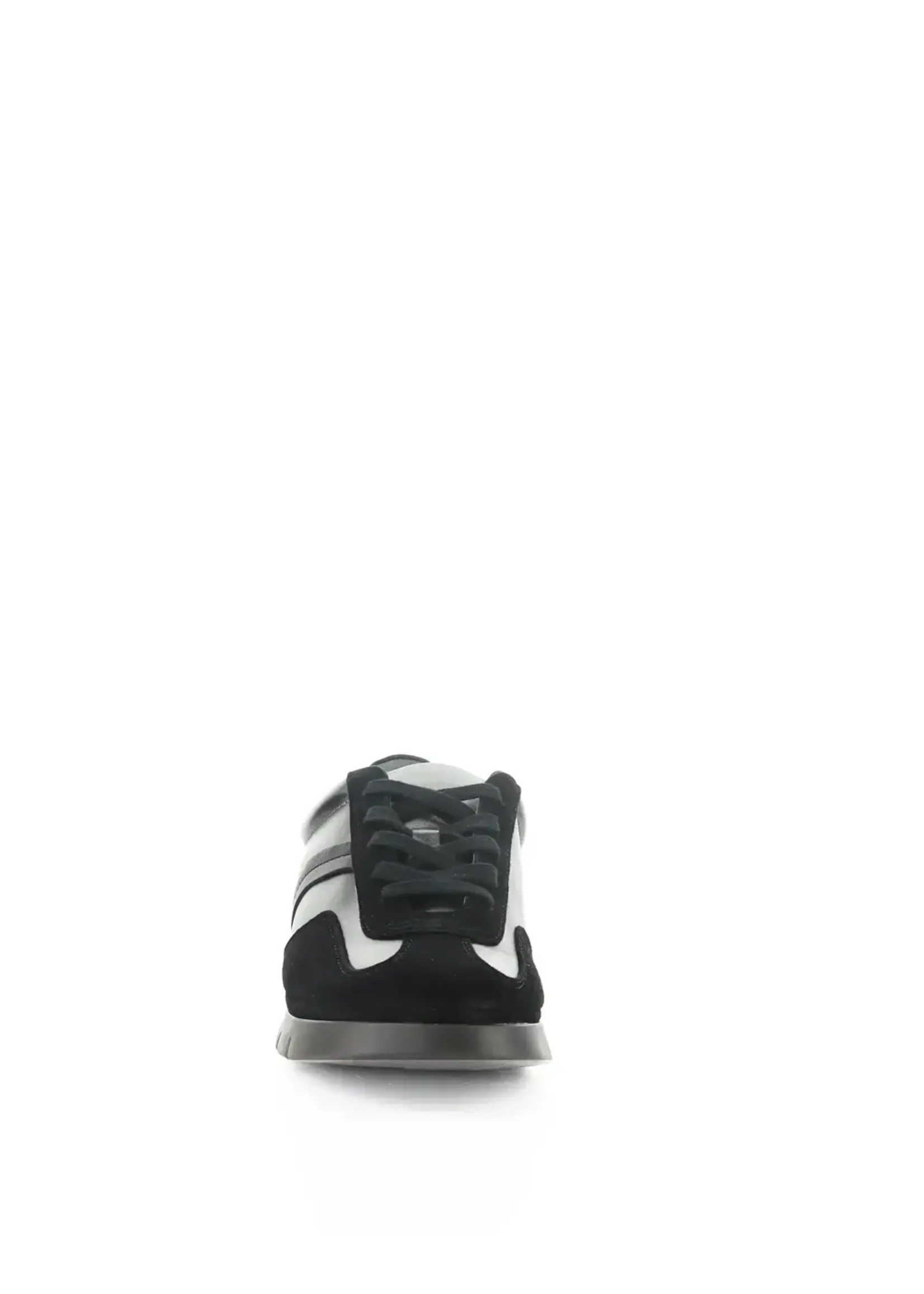 Lyrox Anthracite Metallic Leather Shoe