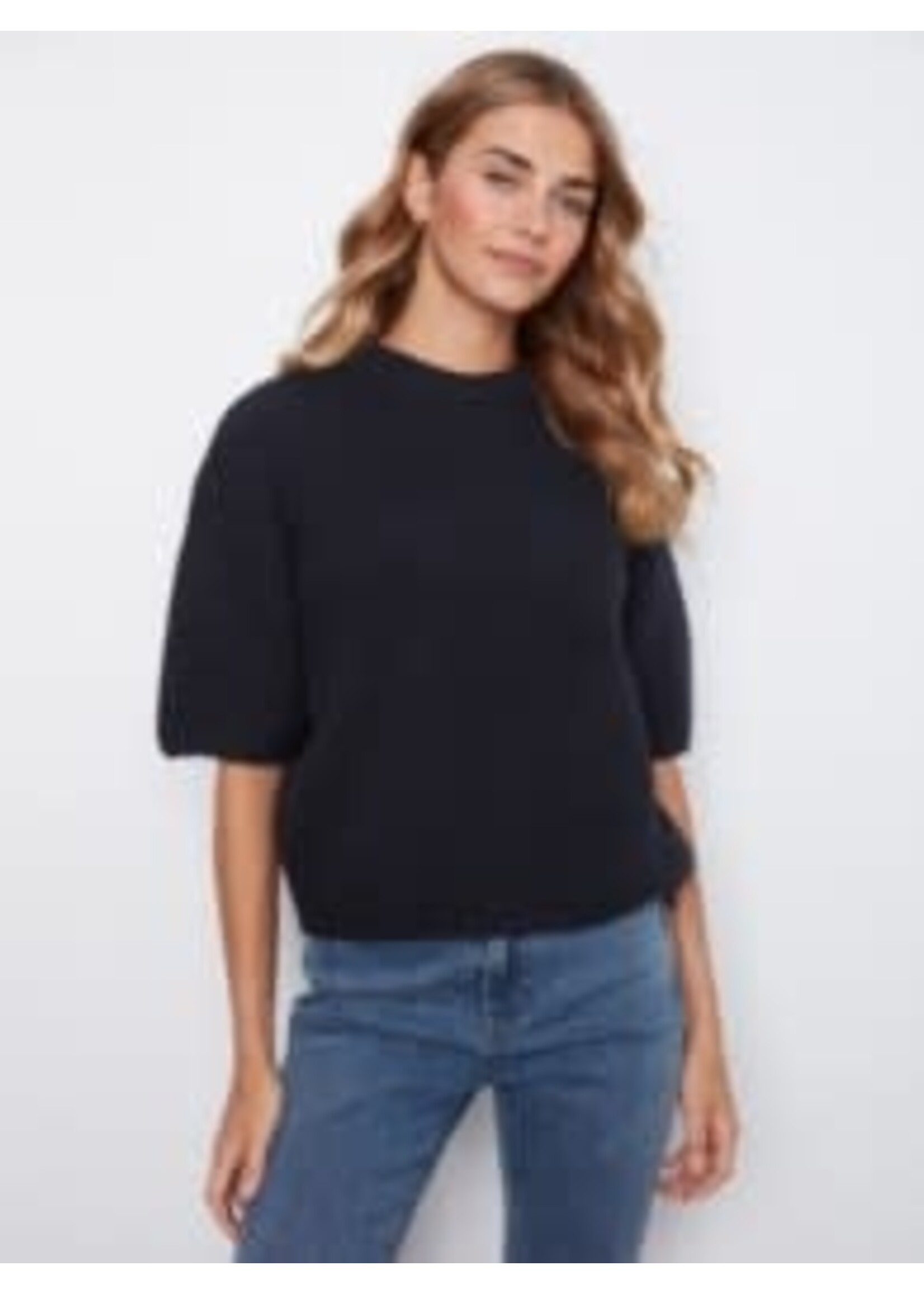 Charlie B Charlie B Elbow Sleeve Balloon Sweater