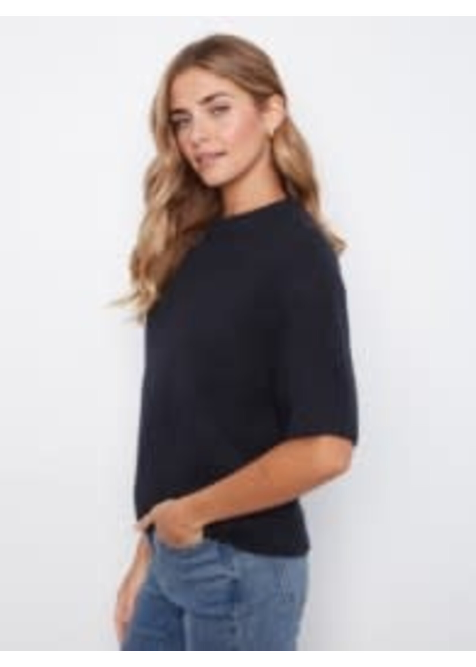 Charlie B Charlie B Elbow Sleeve Balloon Sweater