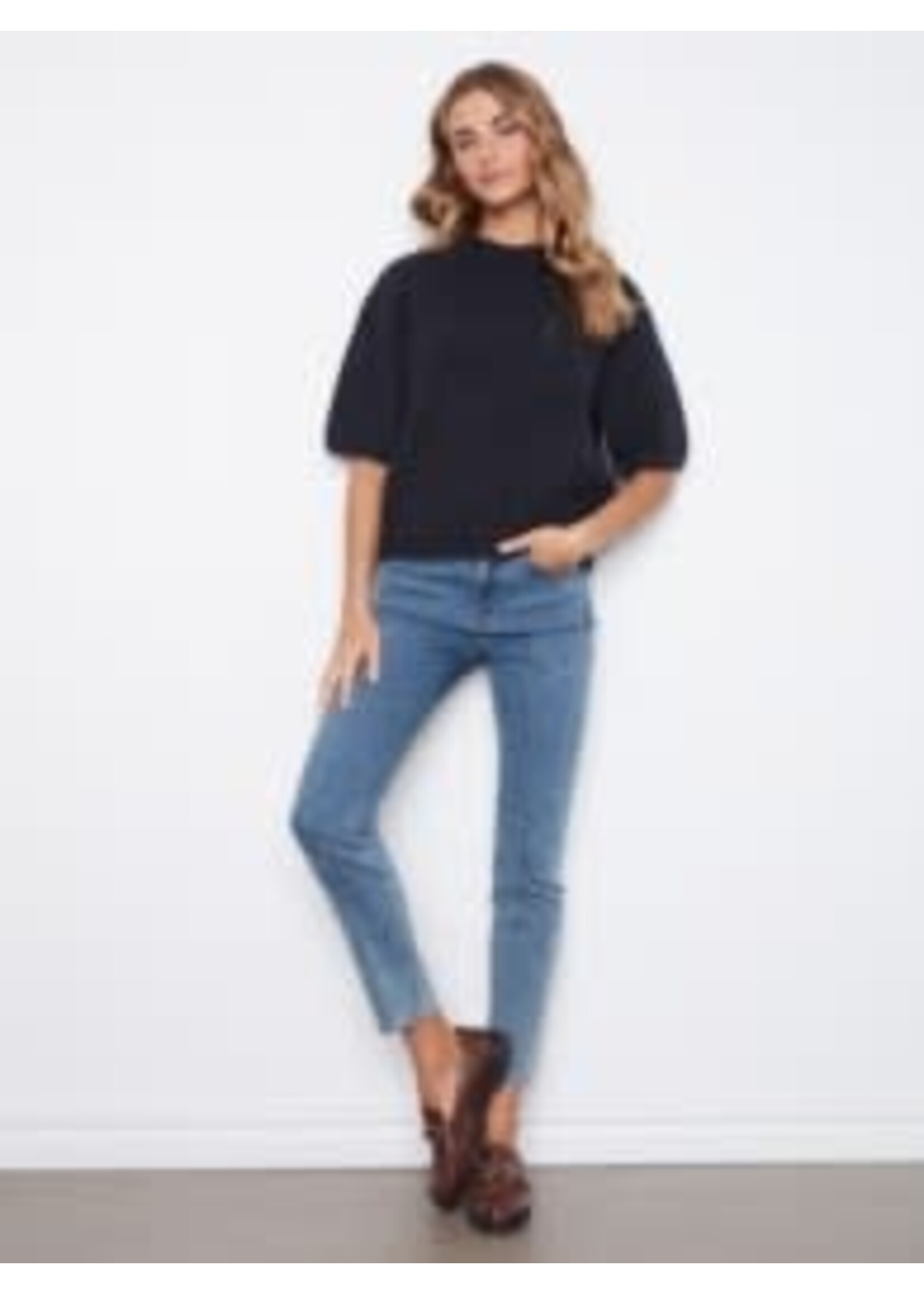 Charlie B Charlie B Elbow Sleeve Balloon Sweater