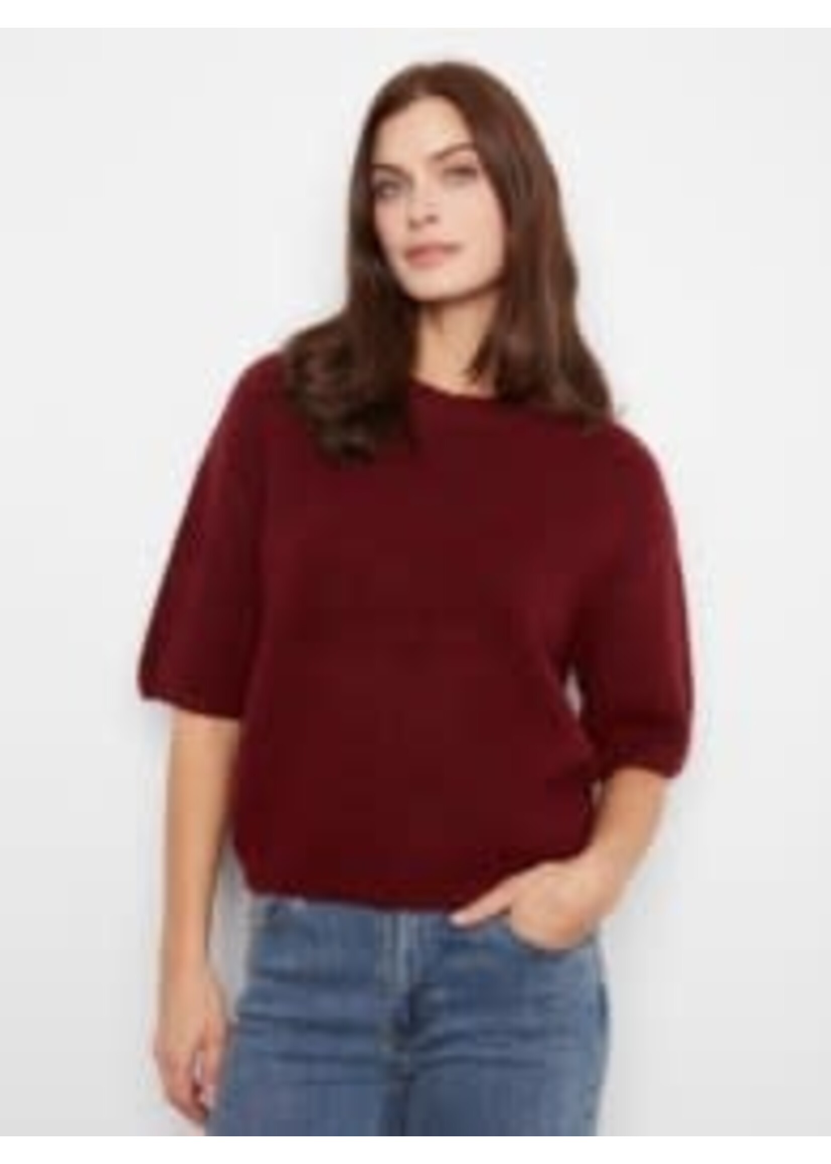 Charlie B Charlie B Elbow Sleeve Balloon Sweater